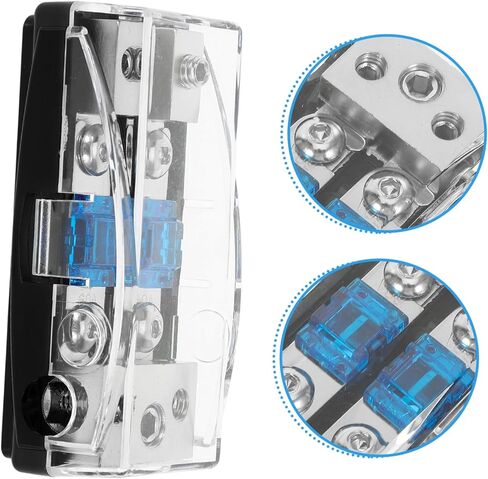 PRETYZOOM Audio Safety Holder Power for Amp Block 3 Way Ground Distributor Block Battery Distribution Block Audio Distribution Block Plastic in Saudi Arabia