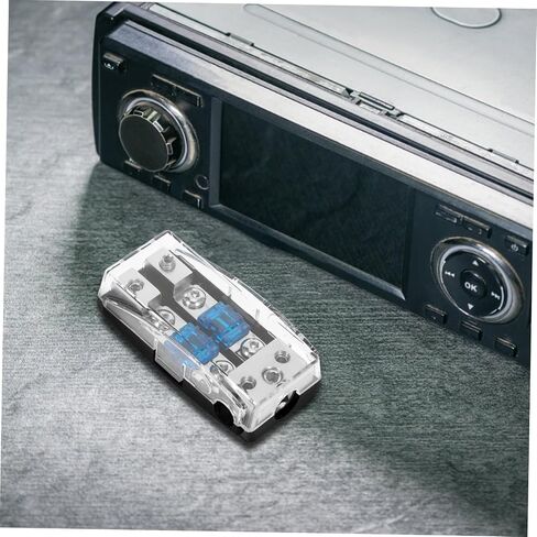 PRETYZOOM Audio Safety Holder Power for Amp Block 3 Way Ground Distributor Block Battery Distribution Block Audio Distribution Block Plastic in Saudi Arabia