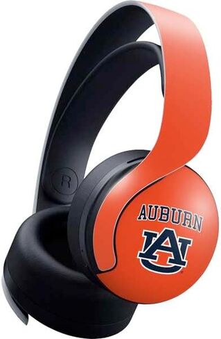 Skinit Decal Gaming Skin Compatible with Pulse 3D Wireless Headset for PS5 - Officially Licensed Auburn University Tigers Athletics Design in Kuwait
