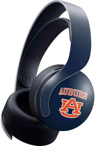 Skinit Decal Gaming Skin Compatible with Pulse 3D Wireless Headset for PS5 - Officially Licensed Auburn University Tigers Athletics Design in Kuwait
