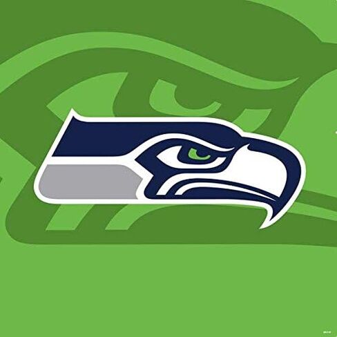 Skinit Decal Gaming Skin Compatible with PS4 Slim Bundle - Officially Licensed NFL Seattle Seahawks Double Vision Design in Kuwait