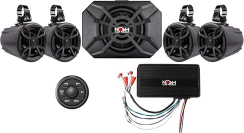 NOAM NUTV5 -S QUAD - ATV/UTV/جنبا إلى جنب مكبرات صوت مقاومة للماء Bluetooth 4.1 in Kuwait