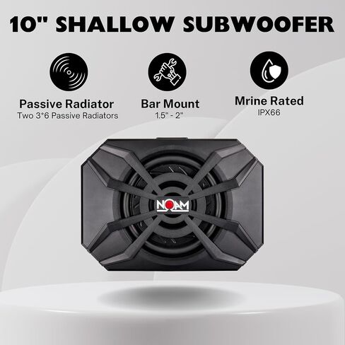 NOAM NUTV5 -S QUAD - ATV/UTV/جنبا إلى جنب مكبرات صوت مقاومة للماء Bluetooth 4.1 in Kuwait