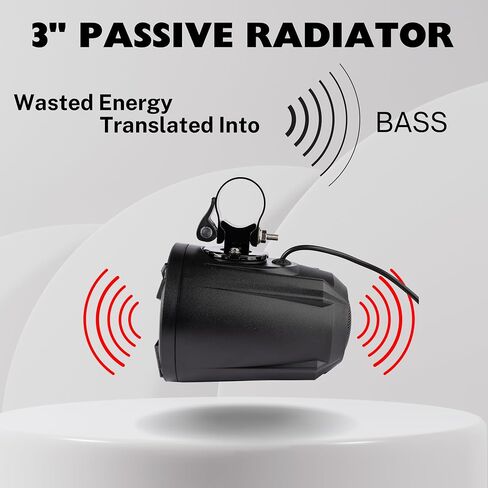 NOAM NUTV5 -S QUAD - ATV/UTV/جنبا إلى جنب مكبرات صوت مقاومة للماء Bluetooth 4.1 in Kuwait