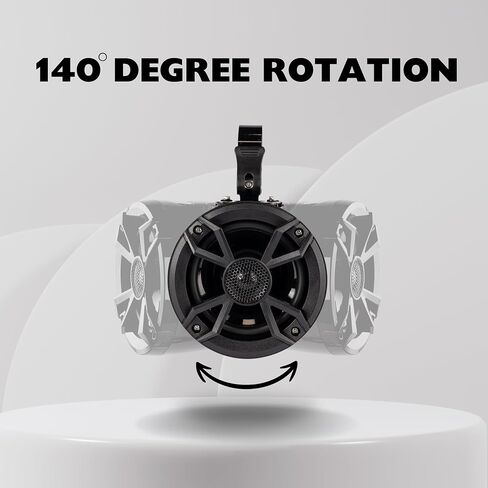 NOAM NUTV5 -S QUAD - ATV/UTV/جنبا إلى جنب مكبرات صوت مقاومة للماء Bluetooth 4.1 in Kuwait