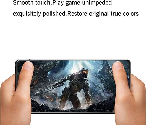 Ailun Glass Screen Protector for Galaxy A13 5G 3 Pack + 3 Pack Camera Lens Tempered Glass Fingerprint Unlock Compatible 0.33mm Ultra Clear Case Friendly in Kuwait