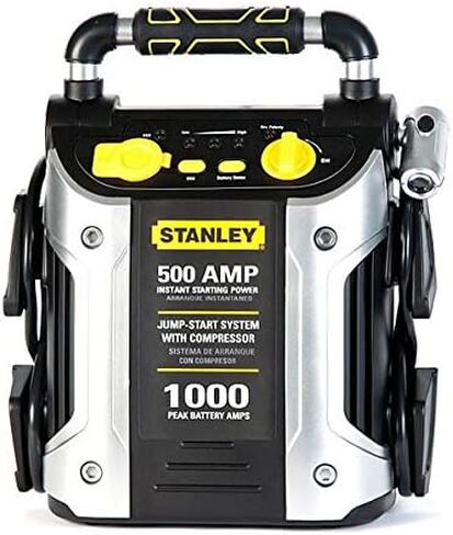 STANLEY J509 Portable Power Station Jump Starter 1000 Peak Amp Battery Booster, USB Port, Battery Clamps in Saudi Arabia