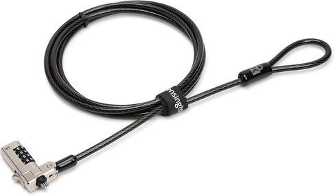 Kensington N17 Dell Laptop Lock - Combination (K68008WW) Black & Desk Mount Anchor Accessory for Cable Locks (K64613WW) in Kuwait