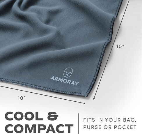 ARMORAY Sweat Absorbing Towel Handkerchief – Quick-Dry Microfiber Gym Towels for Face, Hands & Body – Workout Towel for Men, Sport Rag, Perfect for Tennis, Pickleball & Sauna Use by Women in Saudi Arabia