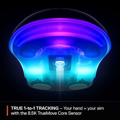 SteelSeries Rival 3 Wireless Gen 2 Gaming Mouse — 2.4GHz and Bluetooth — 18000 DPI TrueMove Air Optical Sensor — 60 Million Click Durability — Light-Weight — 100% PTFE Feet — Black in Saudi Arabia