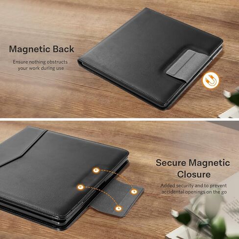 COBAK PREMIUM PU LEATHER CASE لـ Kindle Scribe 10.2 "، Touchpad D10 ، Boox Note Air 6 ، غطاء الورقة مع حامل القلم ، النوم التلقائي/الاستيقاظ ، فتحات البطاقات ومجلدات الملفات للأعمال التجارية ، وليس لبراعة in Kuwait