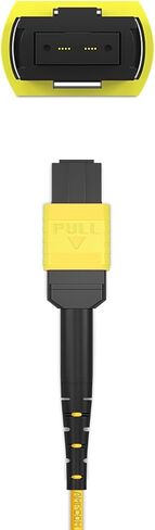 AMPCOM MPO to MPO Trunk Cable 9/125μm Singlemode OS1/OS2(8 Fiber, MPO to MPO Female, Type B, LSZH/Riser, UPC, Yellow) 40m (131ft) in Saudi Arabia