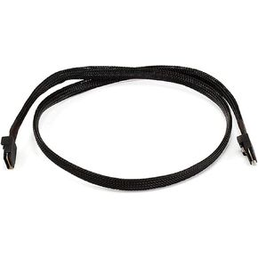 Monoprice Data Cable - 1 Meter - Black | 30AWG Internal Mini SAS 36-pin (SFF-8087) Male to Mini SAS 36-pin (SFF-8087) Male Cable