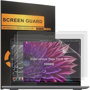 Keanboll (3 Pack) المصممة لحامي شاشة الكمبيوتر المحمول Lenovo Yoga Pro 9 / Yoga Pro 9i 16 "(16IMH9 16IRP8 16IAH10).