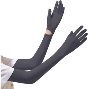 Ultra Thin Long Sleeve Uv Protection Gloves Women, Breathable Touchscreen Sun Protection Driving Gloves for Women