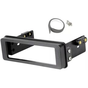 Fairing Mount Din Radio Stereo Stereo Kit متوافق مع Harley Davidson 1996-2012