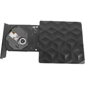 DVD r External Drive USB Type-c External DVD Burner Cd ROM Burner for Pc/Laptop/Desktop Quick Install No Driver Needed