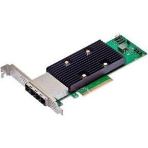 Broadcom HBA 9600-16e - Storage controller - 16 Channel - SATA 6Gb/s / SAS 24Gb/s / PCIe 4.0 (NVMe) - PCIe 4.0 x8