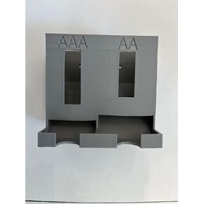 Battery Storage Organizer and Dispenser for AA AAA Batteries