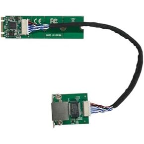 M.2 B M Key to 2.5 Gigabit Ethernet,Support youyeetoo X1 X86 SBC, Intel i226 2.5G Ethernet Server NIC, Interface Card 10/100/1000/2500 Mbps RJ45 LAN, Support 2230/2242/2260/2280