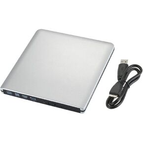 Ultra Slim External Optical Drive 4K Blu-Ray Burner USB3.0 DVD Players 3D Blu-Ray Writer Reader CD/DVD Burner(Color:A)