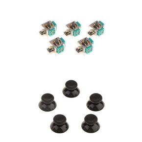 Generic 5 Pack of 3D Rocker Modules with 5 Caps for Controllers