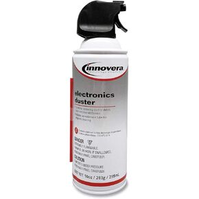 Innovera Compressed Air Duster Cleaner, 10 Oz Can
