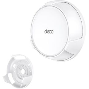 XLTTYWL Deco WiFi 7 Wall Mount Kit, Deco BE23/BE25/BE3600/BE5000 Router Mount Bracket Optimize Space&Cable Management for TP Decos 7 Dual-Band WiFi 7 Mesh Wi-Fi System (White, 3 Pack)