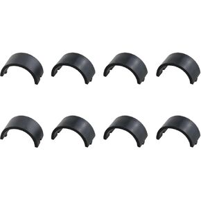 8pcs 30mm إلى 25.4mm النطاق البلاستيكي محول الدائري محول الخاتم محول غسالة المصباح