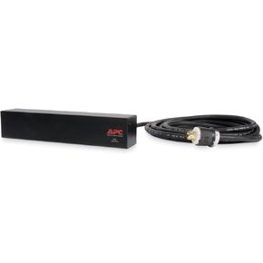 APC Rack Mount PDU, Metered 208V/30A Three-Phase PDU, (42) Outlets, 0U Vertical Rackmount (AP8865)