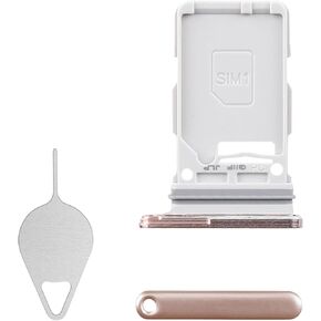Sim Card Tray Replacement for Samsung Galaxy S21 Plus 5G (Single SIM Version) Phantom Violet Card Tray Slot Holder Bracket Adapter with Needle Ejector for S21+ Plus 5G SM-G996U SM-G996U1