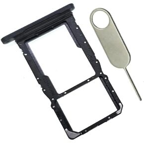 X215 Replacement Sim Card Tray SD Card Slot Holder for Samsung Tab A9+/A9 Plus Tablet with Stainless Steel Eject Pin