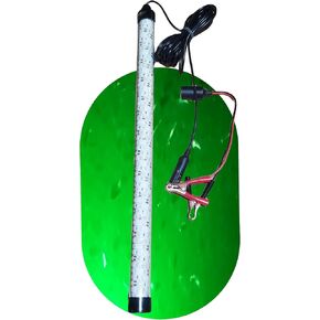 12V 25" MAXX LED Green Underwater Submersible Night Fishing Light 120 WATT -10,000 LUMENS: Crappie shad Squid Shrimp
