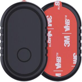 2 Pack for Samsung Smart Tag 2 Adhesive Mount, ABS Waterproof Case with 3M Adhesive Sticker Stick on Car/Bike/Luggage & More for Galaxy Smart Tag 2, Hidden Smarttag2 Full Protective Holder Anti-Lost