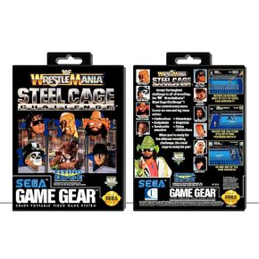 WWF WrestleMania: Steel Cage Challenge | (SGGEU) Sega Game Gear - Game Case Only - No Game