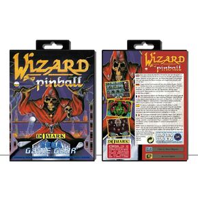 Wizard Pinball | (SGGEU) Sega Game Gear - Game Case Only - No Game