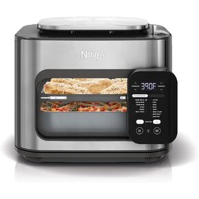 Ninja R-SFP701 14-in-1 Multicooker ، Oven & Air Fryer ، 15 Min Exsories ، 3 Accessories ، Gray (متجدد)