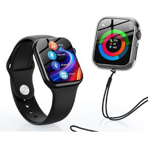 مشغل MP3 الذي يمكن ارتداؤه 32 جيجابايت مع Bluetooth 5.3 مكبر صوت مدمج ， Swofy M2 Music Player مع شاشة تعمل باللمس وفرقة المعصم HIFI Sound Recording Tracker مثالية للرياضة الجري والصالة الرياضية الأسود