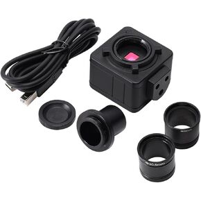 0.5X/1X Electronic Eyepiece With 30 & 30.5mm Adapter Industrial Camera 5MP CMOS USB Microscope Support For Win7/8/10 5mp Cmos Usb Microscope Camera Digital Electronic Eyepiece Free Driver 30