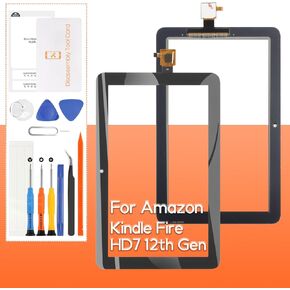 استبدال الشاشة لـ Amazon Kindle Fire HD 7 12th Gen 2022 7.0 "، لـ Amazon Fire HD 7 (2022 ، الجيل الثاني من الجيل الثاني)