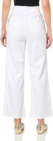 Nautica Women's Button Pocket Wide Leg Sailor Jeans Pants in Saudi Arabia