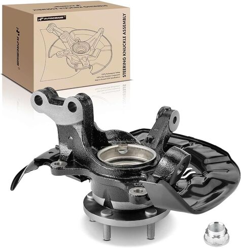 A-Premium Front Steering Knuckle & Wheel Bearing Hub Assembly Compatible with Toyota Highlander 2008-2017 & Lexus RX350 2010-2015, RX450h 2010-2015, Left Driver Side, Replace # 4770348010, 9036945006 in Saudi Arabia