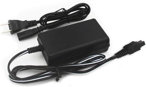 AC-L200C AC Power Adapter Charger for HDR-SR12, DCR-SR42, DCR-SR45, DCR-SR46, DCR-SR47, DCR-SR68, DCR-SX40, DCR-SX41, DCR-SX44, DCR-SX45, DCR- SX60, DCR-SX63 SX65 SX85 Camcorder in Saudi Arabia