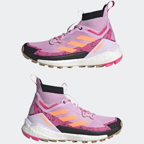 حذاء أديداس Terrex Free Hiker 2.0 للمشي لمسافات طويلة للنساء، بني، مقاس 7.5 in Saudi Arabia