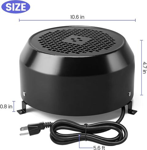 Briidea Air Dryer Made by Durable Material, Suitable for Ships, RVs, Storage Rooms in Saudi Arabia