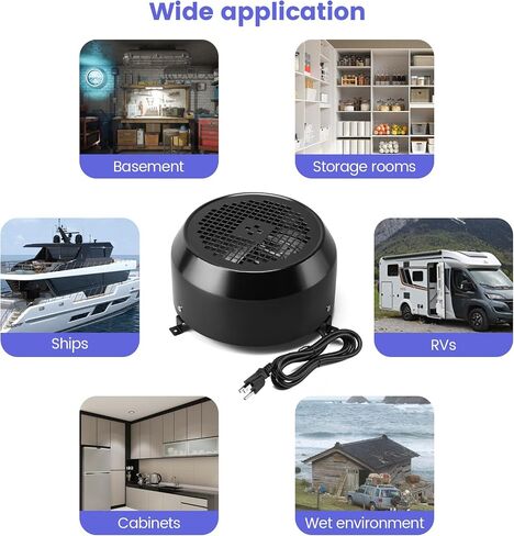 Briidea Air Dryer Made by Durable Material, Suitable for Ships, RVs, Storage Rooms in Saudi Arabia