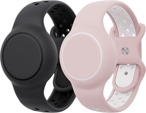 أساور مقاومة للماء متوافقة مع Airtag for Kids ، حاملان من السيليكون مع معصم تصميم خفي متوافق مع Airtag للطفل ، حامل GPS المتنفس للأطفال PWP in Kuwait