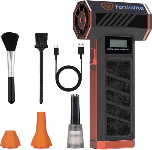 Air Air Duster Air Duster لتنظيف لوحة مفاتيح لوحة مفاتيح Computer PC Flower للإلكترونيات Turbo Jet Blower منفاخ مصغرة قابلة للشحن. in Saudi Arabia