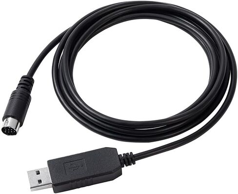 كبل اتصال الأسلاك-X SCU-20 PC إلى كبل تسلسلي ميني DIN 10 دبوس ل yaesu FTM-100D/DE/DR FTM-200D FTM-400D/DE/DR in Saudi Arabia