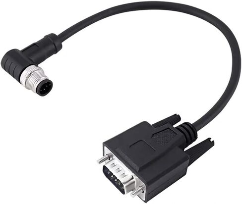 M12 8pin إلى DB9 RS232 Power Power Cable Cable Assembly D-Sub 9pin Cablered Female Cable in Kuwait